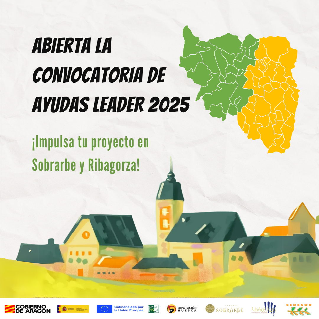 abierta la convocatoria ayudas leader 2025 sobrarbe ribagorza